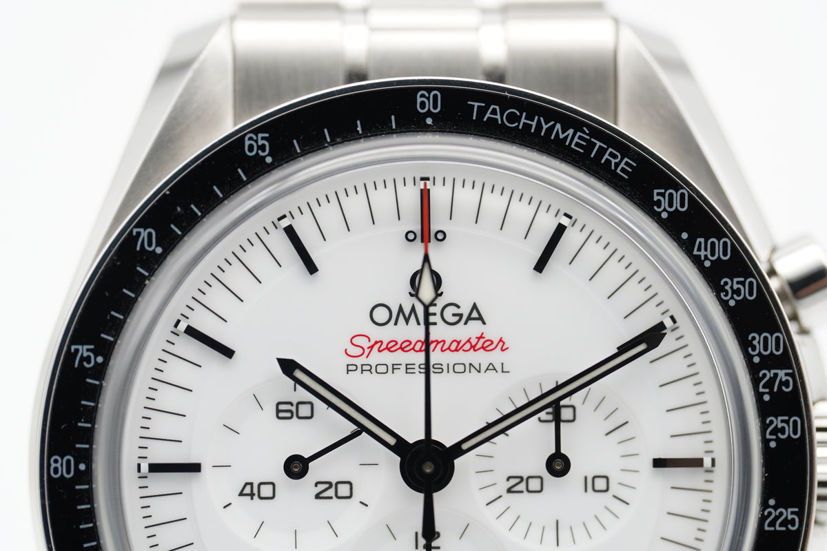 Omega Speedmaster Prof. Moonwatch 310.30.42.50.04.001 Weiß Full-Set 2024