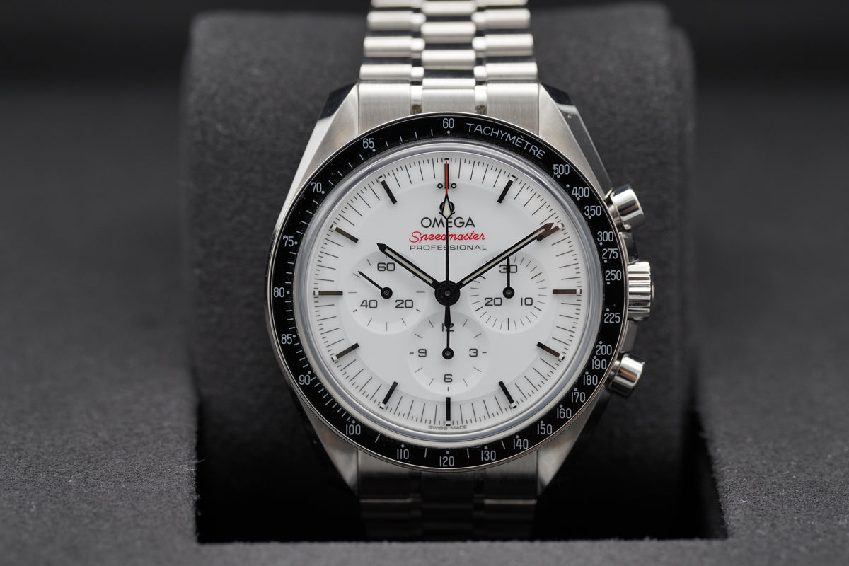 Omega Speedmaster Prof. Moonwatch 310.30.42.50.04.001 Weiß Full-Set 2024