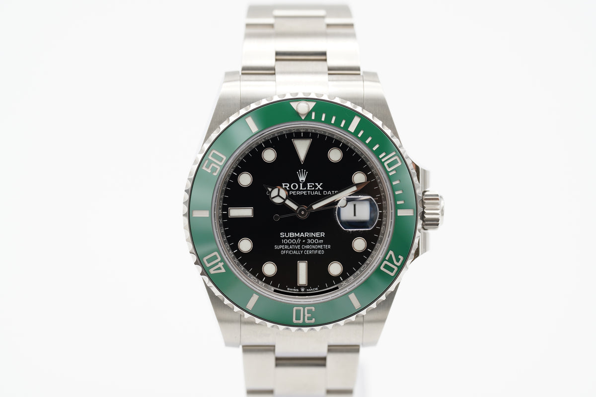Rolex Submariner Date Starbucks 126610LV Grün Full-Set 2022