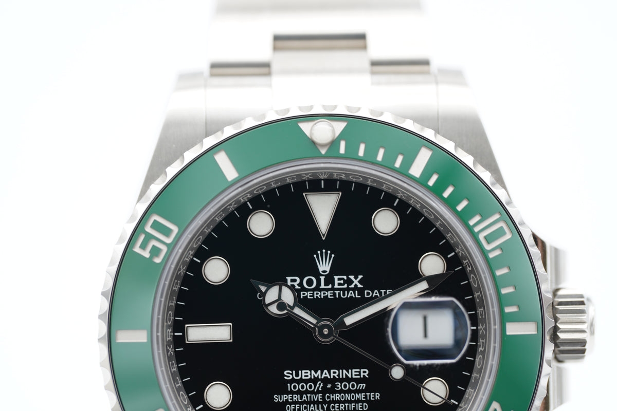 Rolex Submariner Date Starbucks 126610LV Grün Full-Set 2022
