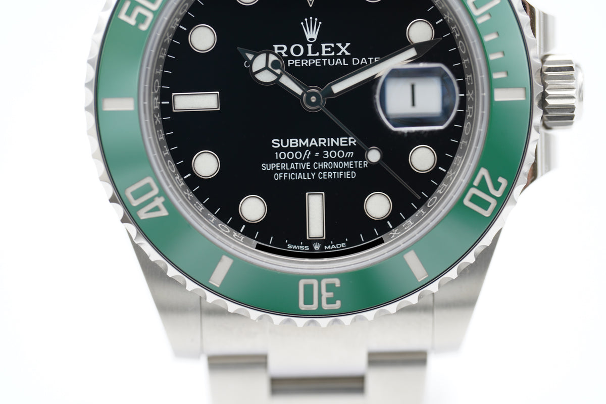 Rolex Submariner Date Starbucks 126610LV Grün Full-Set 2022