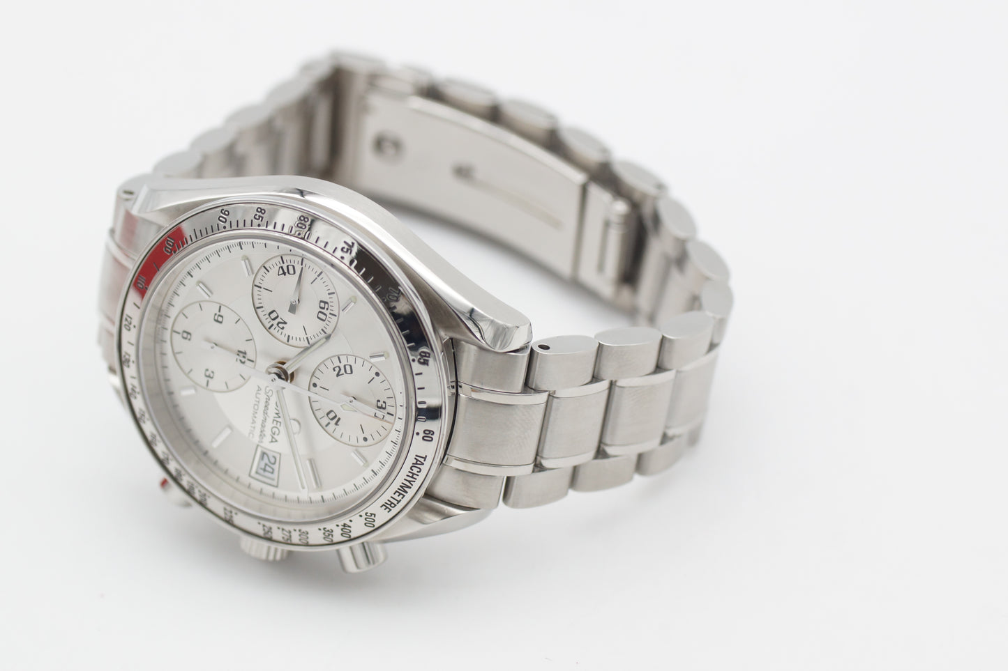 Omega Speedmaster Date 3513.30 Silber 2002