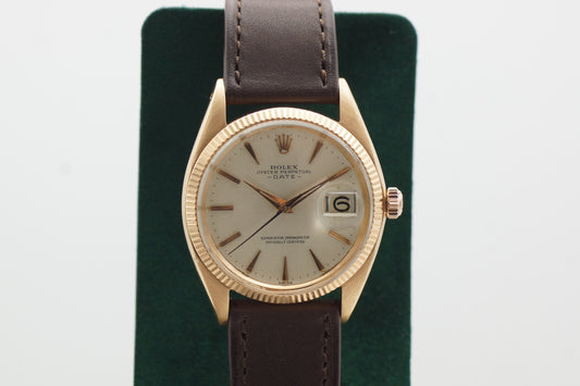 Rolex Oyster Perpetual Date 34 1503 Rosegold 1960