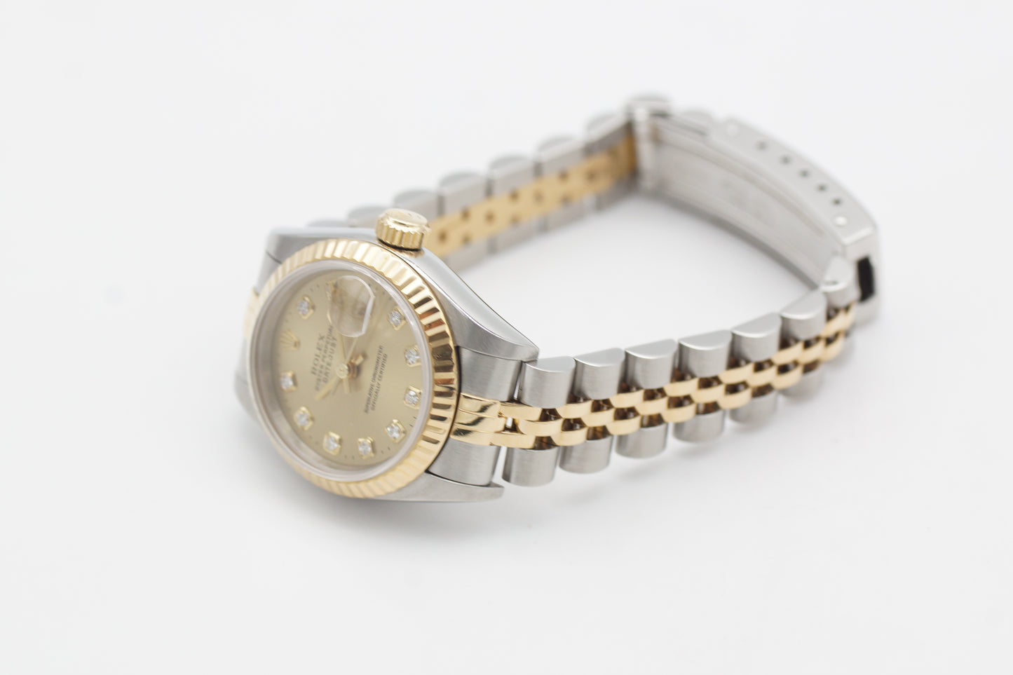 Rolex Lady-Datejust 26 Bicolor 69173G Diamantblatt Full-Set 1998
