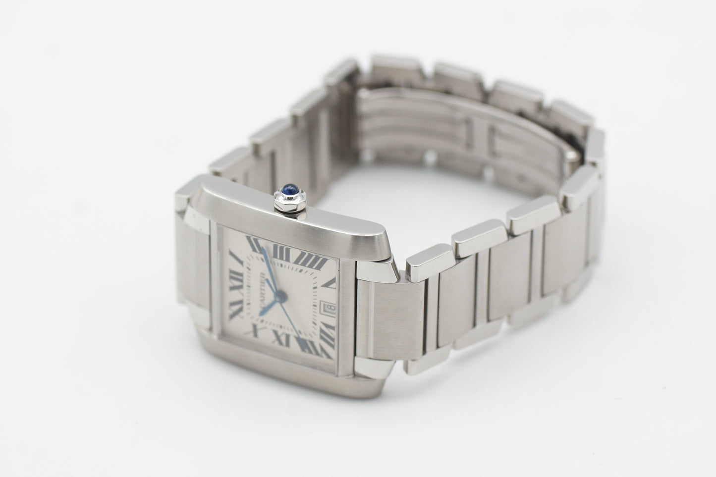Cartier Tank Française W51002Q3 Silber 2010