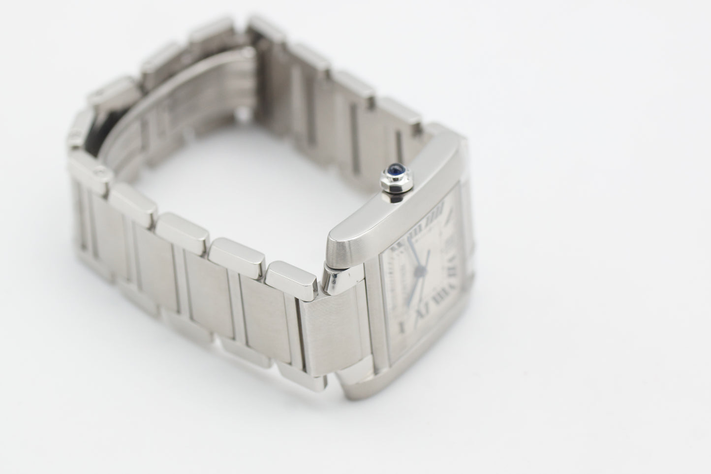 Cartier Tank Française W51002Q3 Silber 2010