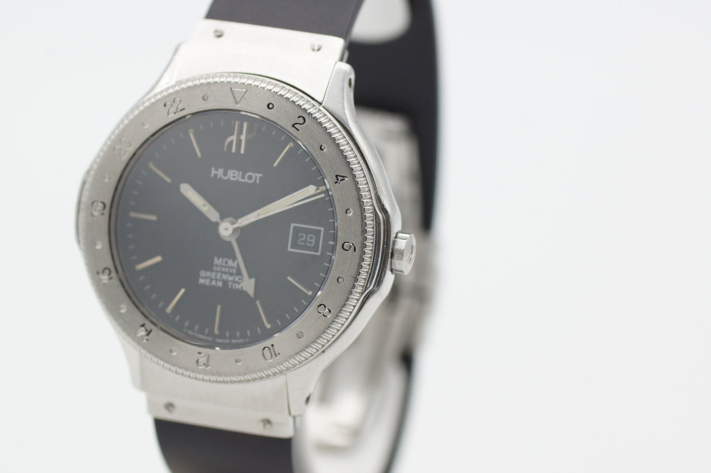 Hublot MDM greenwich mean time Automatik Stahl