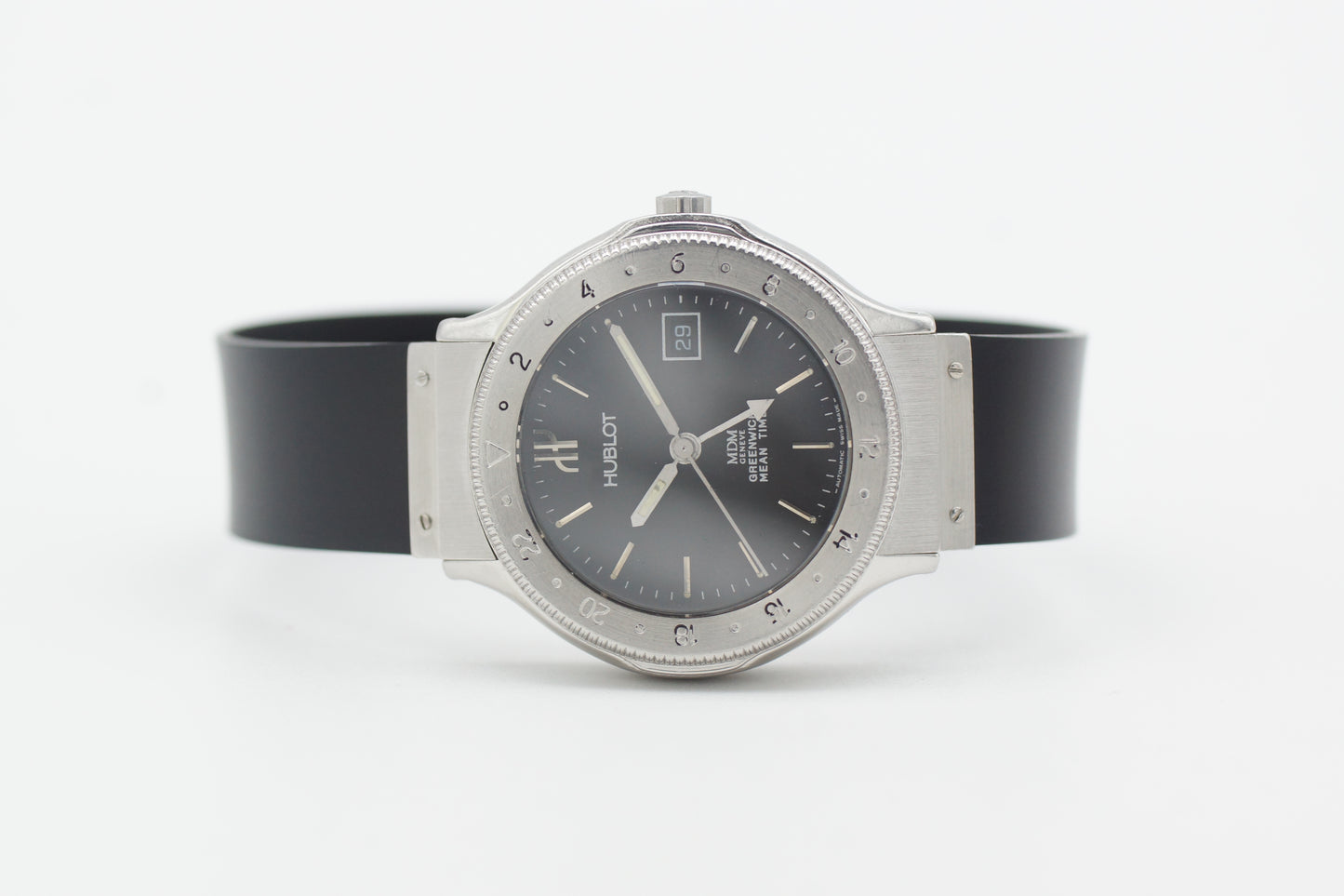 Hublot MDM greenwich mean time Automatik Stahl