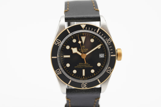 Tudor Black Bay Chrono 79733N Schwarz Full-Set 2017