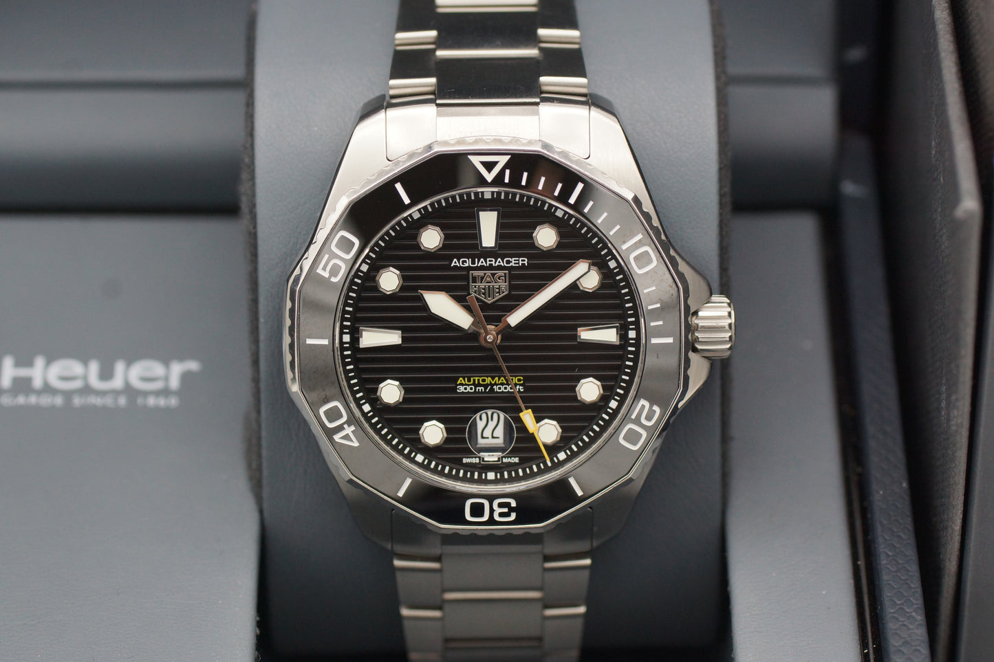 Tag Heuer AquaRacer WBP201A Schwarz Full-Set 2021